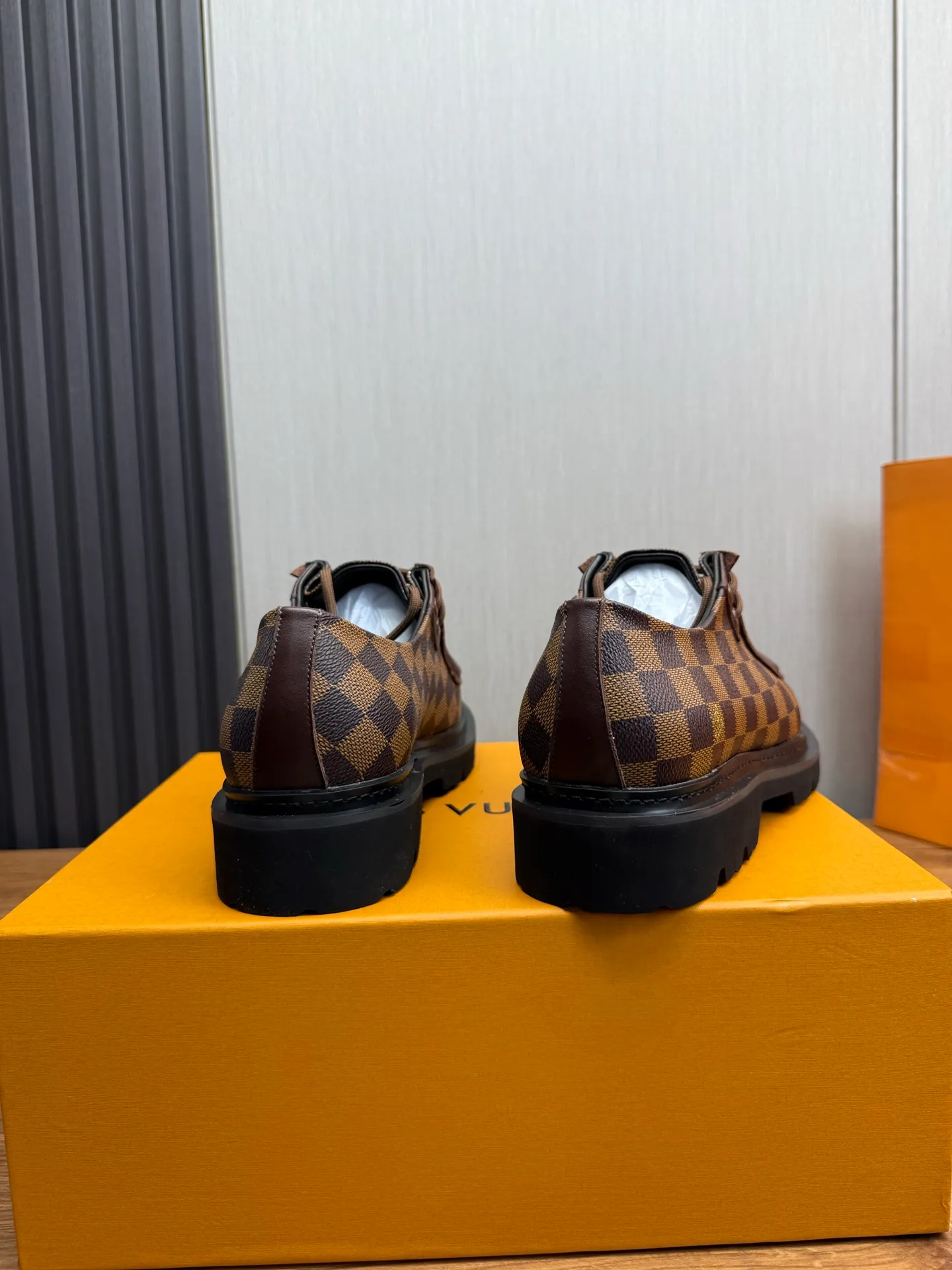 Factory 680💰 LV. Men's business casual leather shoes, all made of imported original brand leather, just to create a more comfortable wearing experience, original non-slip and wear-resistant outsole ✔️16-45 (38.45 non-returnable)